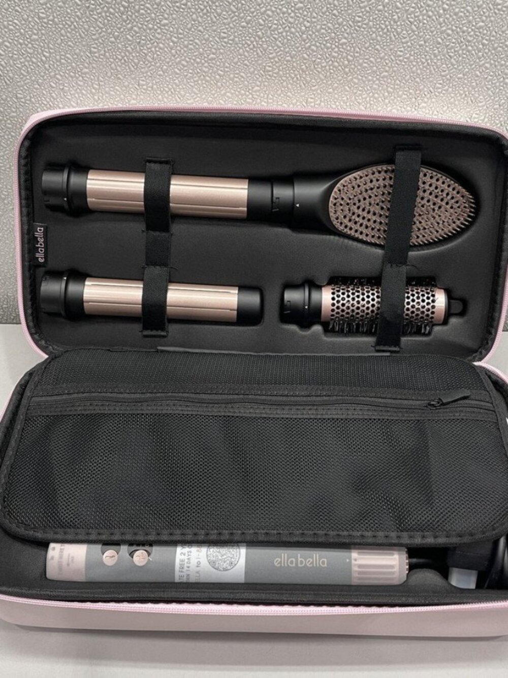 Ella Bella 6-in-1 Hot Air Styler Black Rose Gold